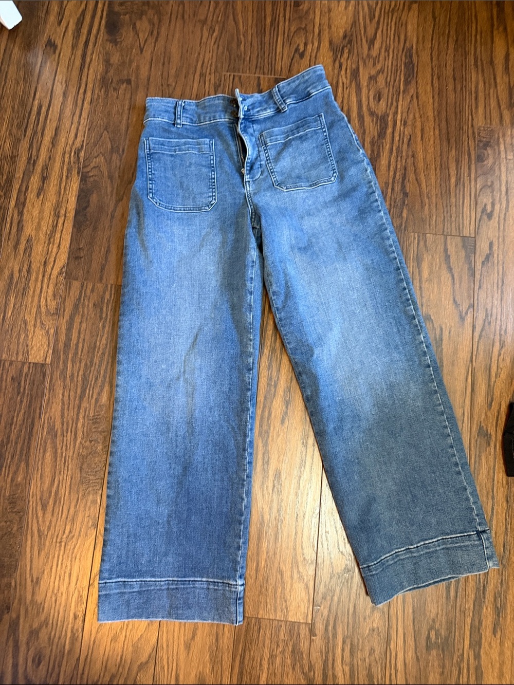 Bagatelle collection stretchy wide leg jeans